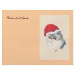Cat Christmas flyers