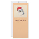 Cat Christmas rack cards