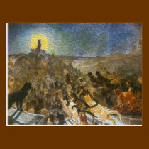 Cat City Postcard! Théophile Steinlen Vintage Art postcards