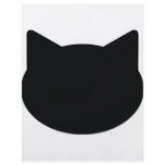 cat contour icon flyers