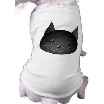 Cat. Cute black kitty. Dog Clothes