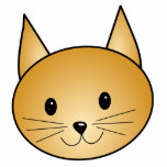 Cat. Cute ginger kitty. Custom photo sculptures