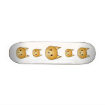 Cat. Cute ginger kitty. Custom skateboards