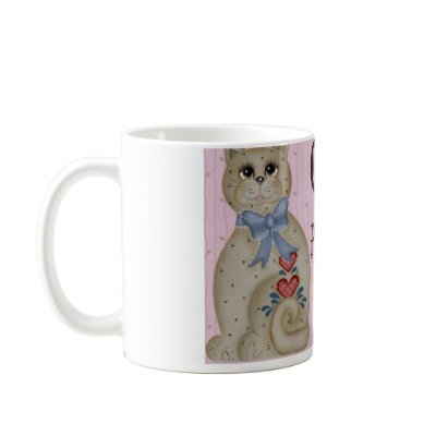 Cat Design Mug by mombiz