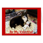 Cat & Dog Valentine Cards