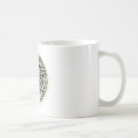Cat Dreams Celtic Black Ivory Coffee Mugs