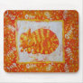 Cat dreams of fish mousemat