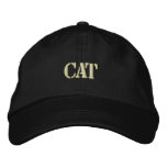 CAT embroidered hats