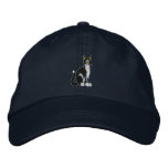Cat embroidered hats