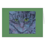 cat face card