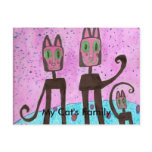 Cat Family10 07, My Cat's Family postcards
