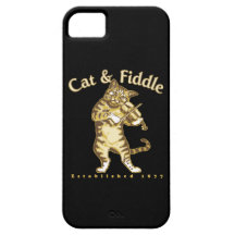 Cat & Fiddle iPhone 5 Cover