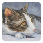 Cat Fine Art Sticker