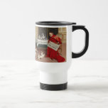 Cat Games - Cardinal Watching Cats at Play Mugs