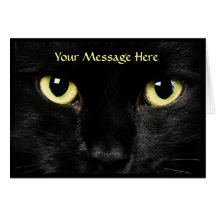 Cat Greeting Card