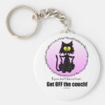 Cat Hair...Gifts for Cat Lovers Key Chains