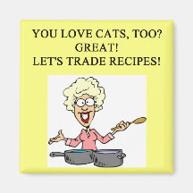 cat hater design fridge magnets