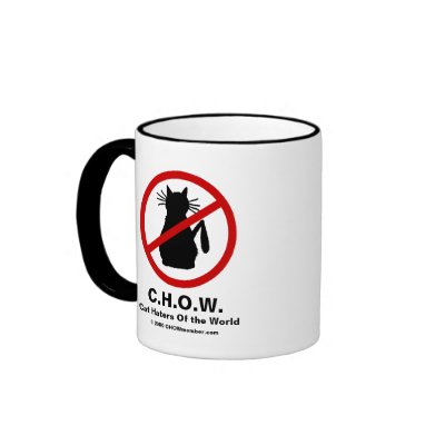 Cat haters mug - football design