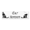Cat Herder bumper stickers
