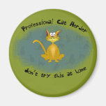 Cat Herder Funny Magnet
