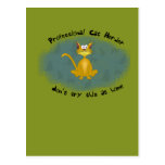 Cat Herder Funny Postcard
