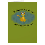 Cat Herder Promotion Greeting Card