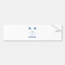 Cat Hugger Bumper Stickers