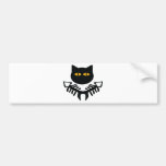 cat icon bumper stickers