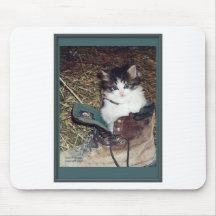 Cat in a Boot Mouse Mats