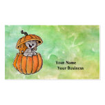 Cat in a Pumpkin Business Cards