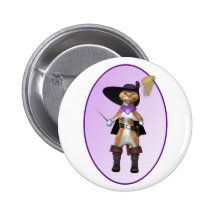 Cat in Boots Pin