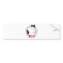 Cat in Box Bumper Stickers
