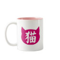 Cat in Chinese Mug