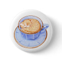 Cat in Coffee buttons