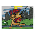 Cat in Scotland cards