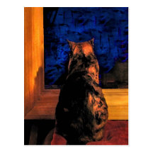 Cat in the Window Post Cards