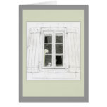 Cat in Window Card