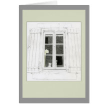 Cat in Window Card