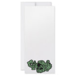 Cat Lady Green rack cards