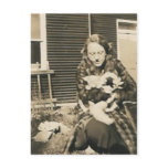 cat lady post cards