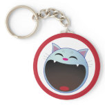cat laughing keychains