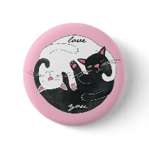 Cat Love Buttons