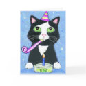 Cat Lover Boy's Birthday Card