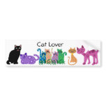 Cat Lover bumper stickers bumper stickers