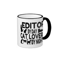 Cat Lover Editor Mugs