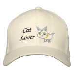 Cat Lover Embroidered Hat embroidered hats