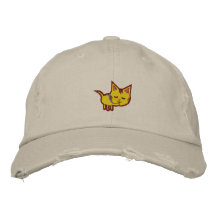 Cat Lover Embroidered Hat