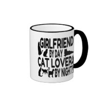 Cat Lover Girlfriend Coffee Mugs