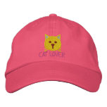 CAT LOVER Girls Cap embroidered hats