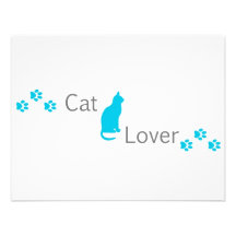 Cat Lover Personalized Announcement